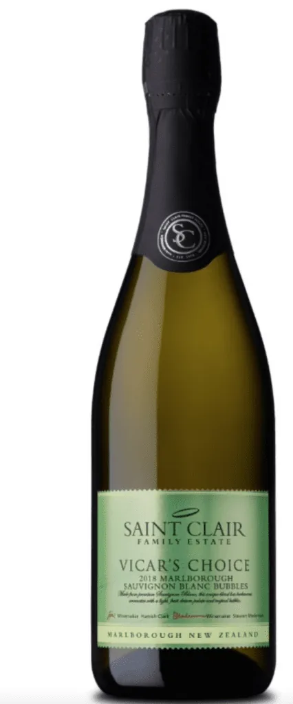 Saint Clair Vicar's Choice Sauvignon Blanc Bubbles – produktová fotografie