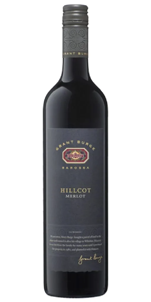 GRANT BURGE - HILLCOT MERLOT 2014 Grant Burge Hilcot Merlot – produktová fotografie