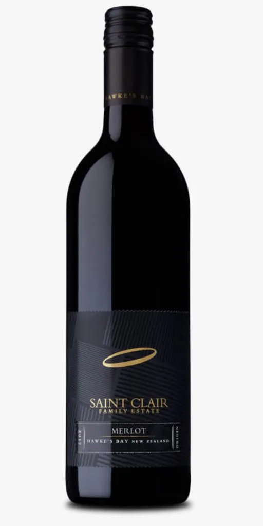 Saint Clair Hawke's Bay Origin Merlot 2017 – láhev