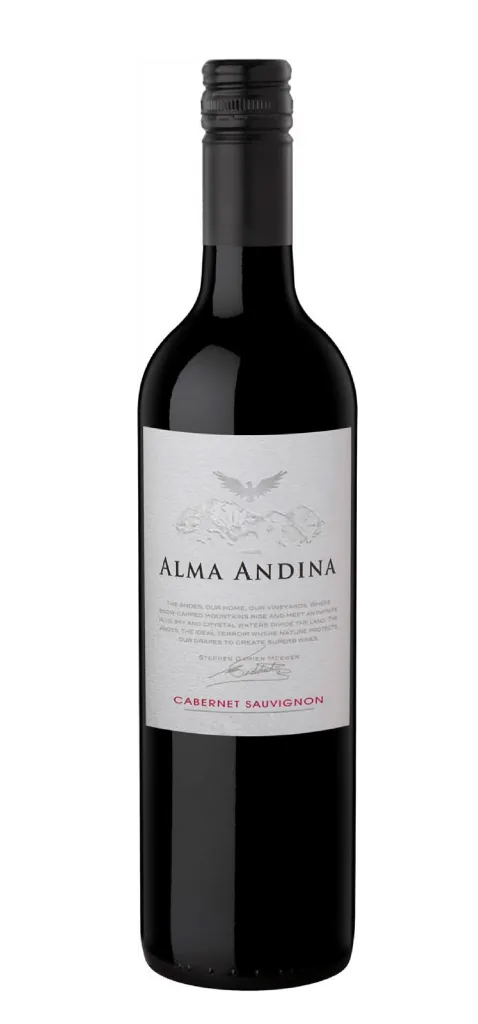 alma Alma Andine Cabernet Sauvignon 2018 – láhev