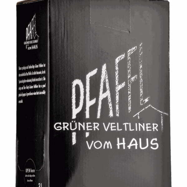 Pfaffl Vom Haus Grüner Veltliner – Bag in Box 3 l