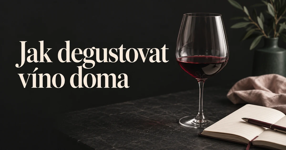 Jak degustovat víno doma – průvodce v pěti jednoduchých krocích