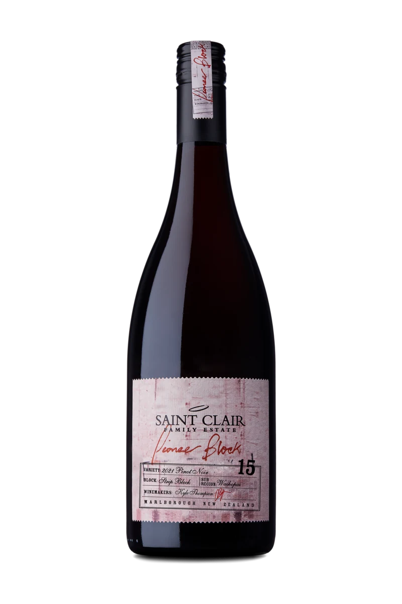 Saint Clair Pioneer Block No. 15 Pinot Noir 2022